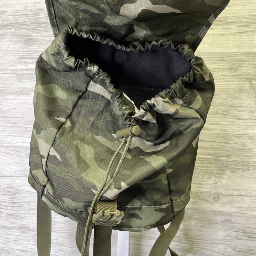 Victoria’s Secret PINK Collection Mini Camo Green Backpack Tote Bag Travel Purse - Picture 3 of 7